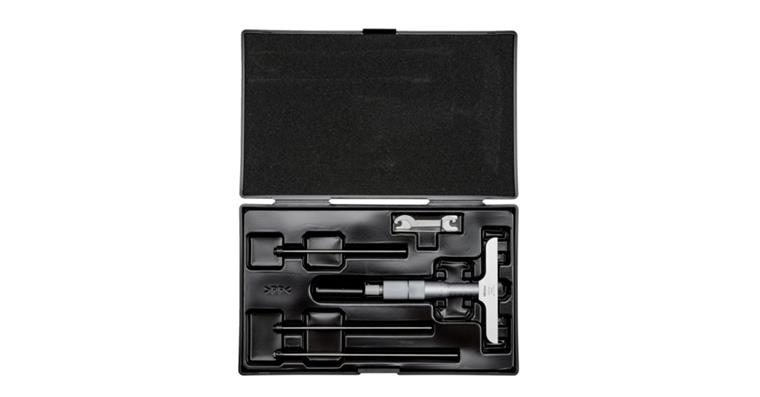 Tiefenmessschraube 0-100mm 101,6x16mm mit 4 Verlängerungen