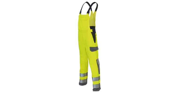 Latzhose PROTECTIQ High Vis arc2 gelb/anthrazit Gr. 52