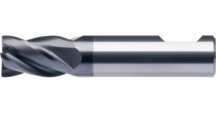 ATORN HPC/MTC Schaftfräser XS 10x13x50 mm Z4 HB-Schaft ULTRA-beschichtet