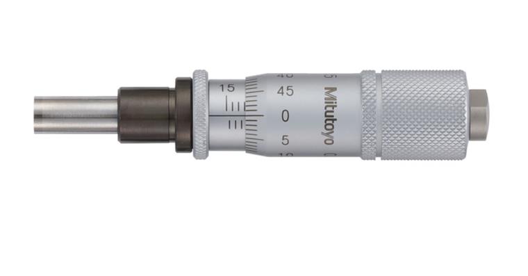 Einbaumessschraube 0-15mm flach ohne Klemmmutter mit Umkehrskale