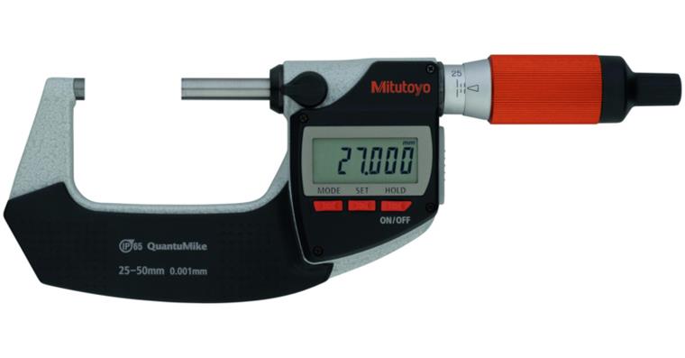 1031016902 Digitale Bügelmessschraube Messbereich 25-50 mm QuantuMike IP65 Datenausgang