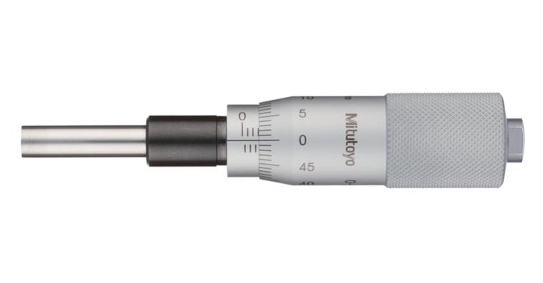 Einbaumessschraube 0-25mm flach ohne Klemmmutter ohne Ratsche