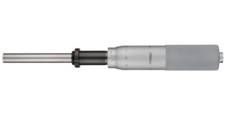 Einbaumessschraube 0-50mm flach mit Klemmmutter L=89.5 mm