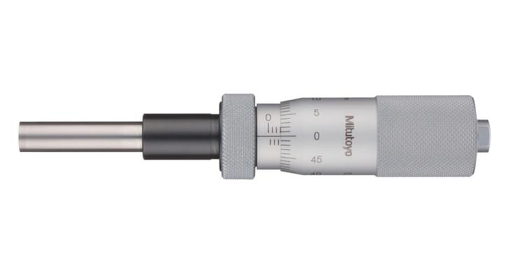 Einbaumessschraube 0-25mm flach ohne Klemmmutter