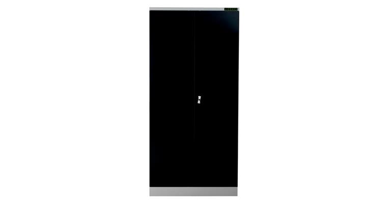 LIZZARD Flügeltürschrank H1950xB920xT420 mm RAL7035/7016 mit 4 Fachböden