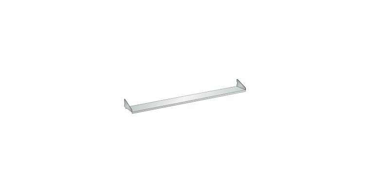 1084850102 Verstellboden glatt BxTxH 1500x175x30mm 20kg RAL 7035