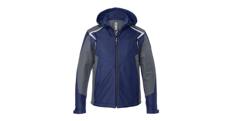 Winter-Softshell-Jacke BODYFORCE dunkelblau/anthrazit Gr. M