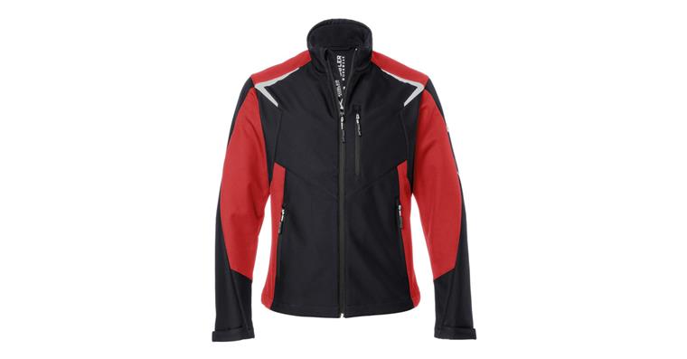 Ultrashell Jacke BODYFORCE schwarz/mittelrot Gr.XS