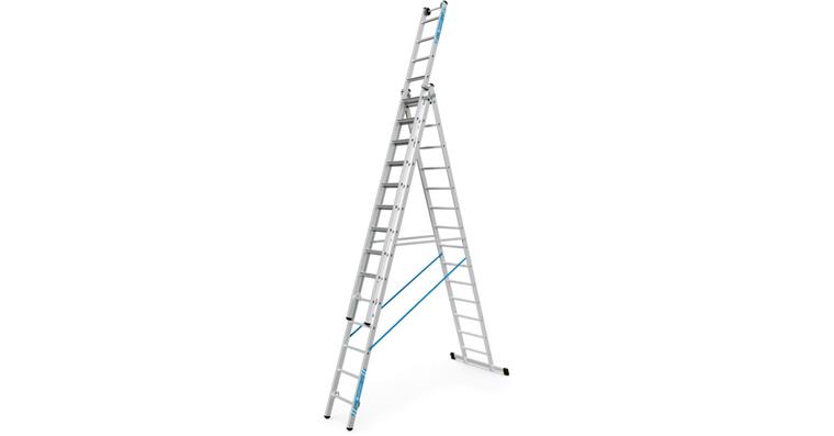 Stufen-Mehrzweckleiter 3x14 Sprossen Skymaster Plus X 3-teilig