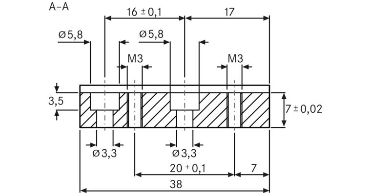 ATORN Adapter alt ME für Vergleichsmessgerät Version 2