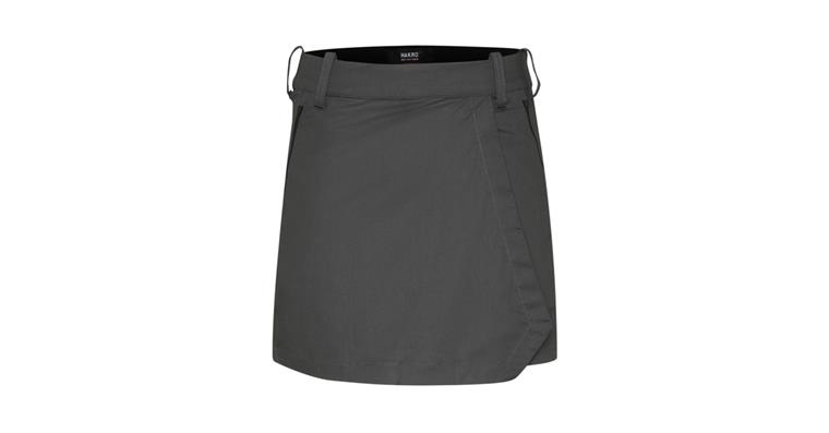 Damen Performanceskort X-Stretch karbongrau Gr. 4XL