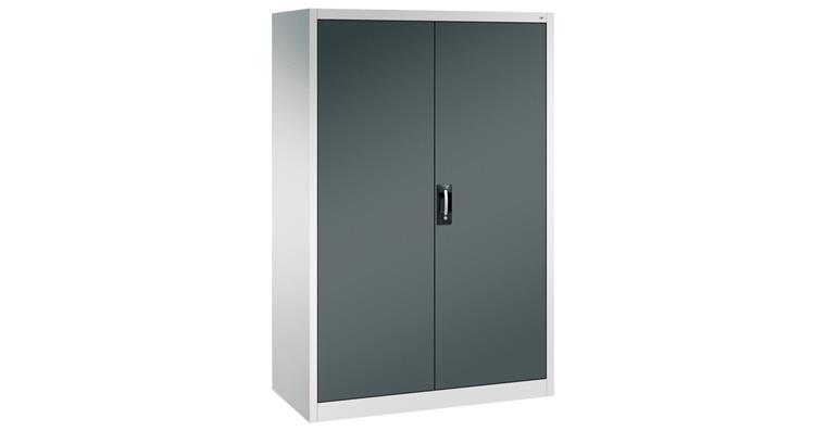 Großraum-Werkzeugschrank 1950 x 1200 x 600 RAL7035/7016 Schubladenblock unten