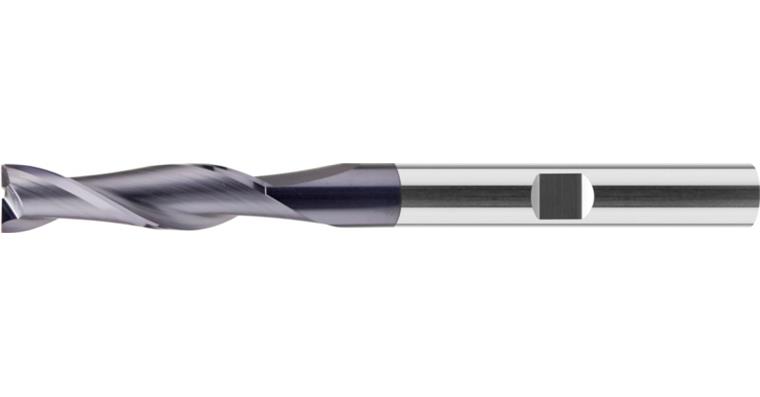 VHM-Schaftfräser Größe XL TiAlN-beschichtet HB Z2 Ø10