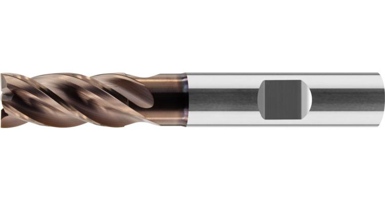 VHM-Schaftfräser HPC Titan Größe M Ø4 Z=4 HB PrimeCon