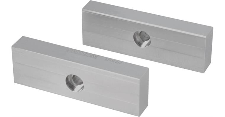 ATORN SBW-A soft clamping jaws made of aluminium 125x20x40 mm for Allmatic