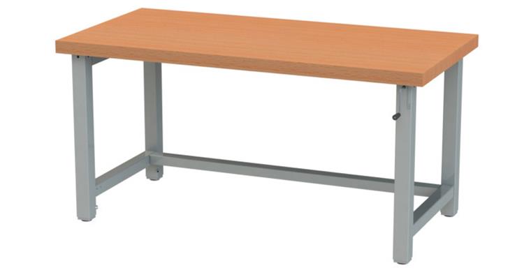 Werkbank H740-1040xB2000xT700 mm Höhenverstellung mechanisch