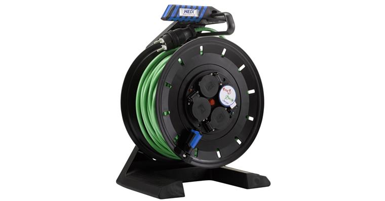 Vollkunststoff-Kabeltrommel Generation 7 Champion 40m Panzerplus H07BQ-F 3G2,5