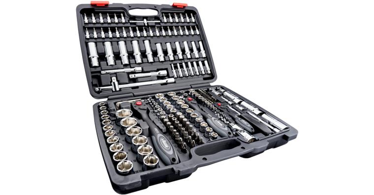 Steckschlüssel-Satz 1/4Zoll, 5/16 Zoll, 3/8Zoll, 1/2Zoll 172-teilig