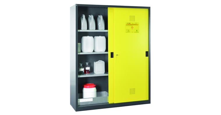 Chemikalienschrank 1500 x 500 x 1950 mm CHS 1500 ST-P