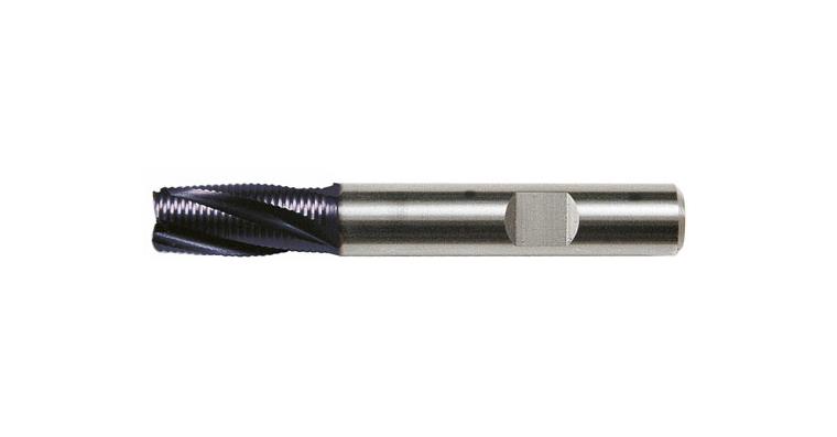 1016955050 VHM-Schruppfräser TiAlN 30° Typ HR Normal HB-Schaft Z=3 Ø 5mm