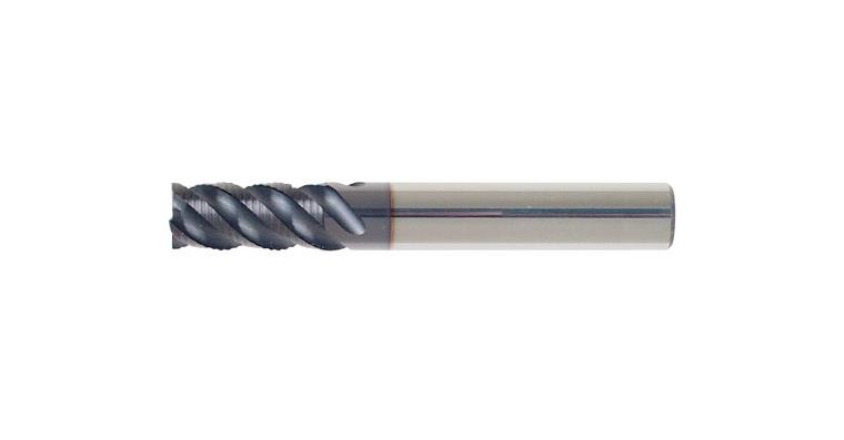 1016957108 VHM-Schruppfräser TiAlN MTC 45° Normal HA-Schaft Z=4 Ø 8mm