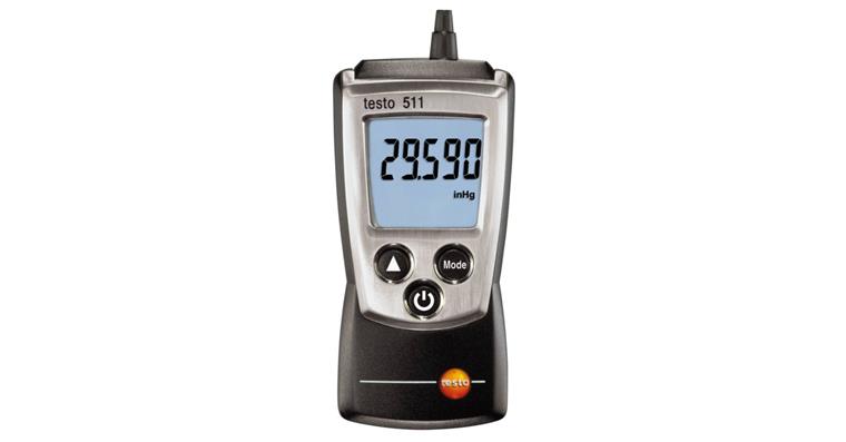 Messgerät für Absolut-, barom. Druck und Höhe TESTO 511 MB 300…1.200 hPa