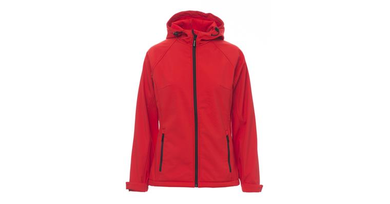 Damen Softshell-Jacke Gale Lady rot Gr.XXL