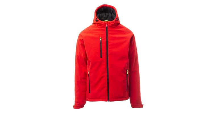 Winter-Softshell-Jacke Gale Pad rot Gr.3XL