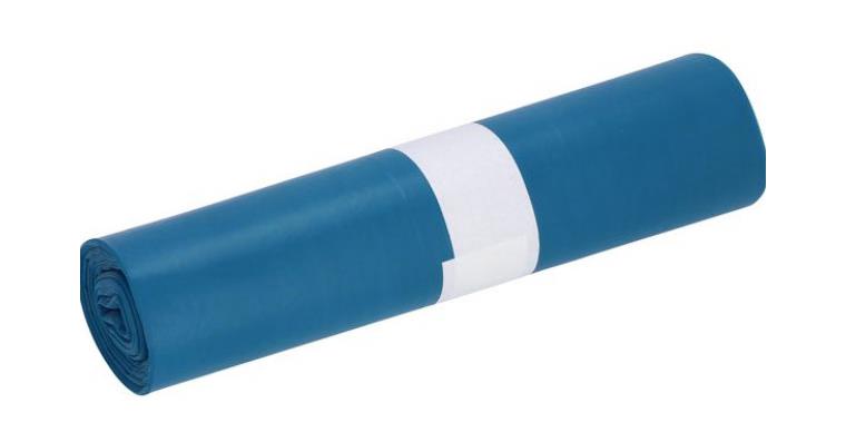 1093400180 Abfallsäcke 70 Liter blau Standard-Ausführung 16 µm, Rolle à 50 Stück
