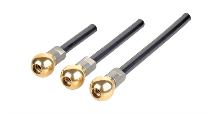 1019354013 RIHETEC KÜHLMITTELDÜSE BrassKD1405 Kugel Ø14mm mit Smartrohr 50mm
