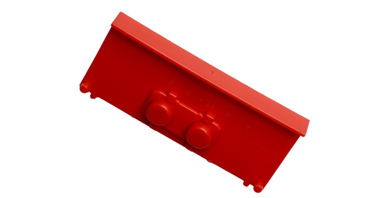EASYTAG Datenhalter Zoller Universal magnetisch rot  mit Standartschild