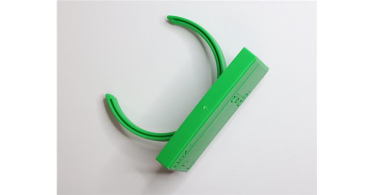 EASYTAG Datenhalter Zoller SK 40/HSK 63 grün mit Standartschild