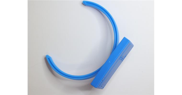 EASYTAG Datenhalter Zoller SK 50/HSK 100 blau mit Standartschild