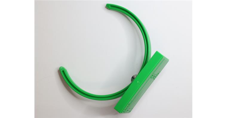 EASYTAG Datenhalter Zoller SK 50/HSK 100 grün mit Standartschild