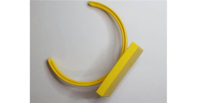EASYTAG Datenhalter Zoller SK 50/HSK 100 gelb mit Standartschild