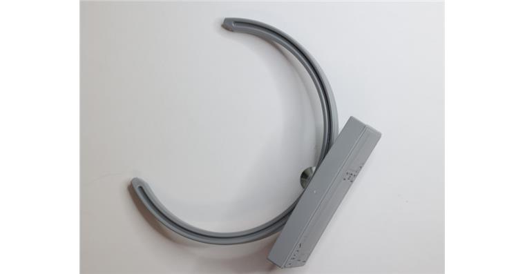 EASYTAG Datenhalter Zoller SK 50/HSK 100 grau mit Standartschild