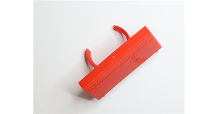 EASYTAG Datenhalter Zoller HSK 40 rot mit Standartschild