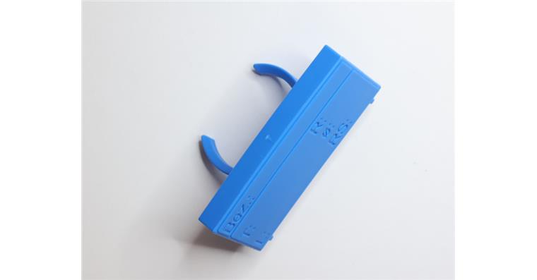 EASYTAG Datenhalter Zoller HSK 40 blau mit Standartschild