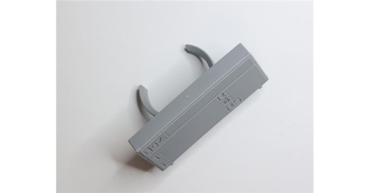 EASYTAG Datenhalter Zoller HSK 40 grau mit Standartschild