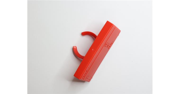 EASYTAG Datenhalter Zoller SK20/HSK32 rot mit Standartschild