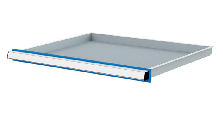 Lizzard Schublade Vollauszug 30kg Tragkraft, B600x450mm, Front 50mm, RAL 5012