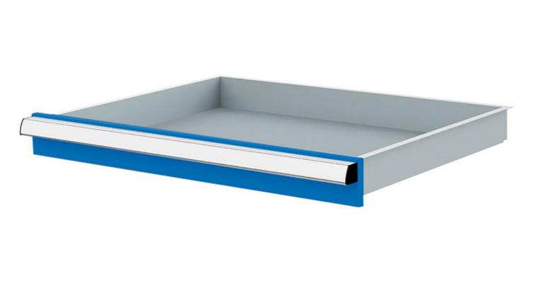 Lizzard Schublade Vollauszug 80kg Tragkraft, B600x450mm, Front 75mm, RAL 5012