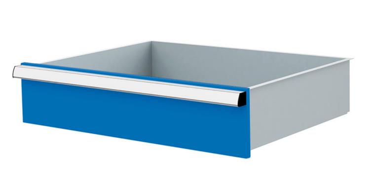 Lizzard Schublade Vollauszug 80kg Tragkraft, B600x450mm, Front 150mm, RAL 5012