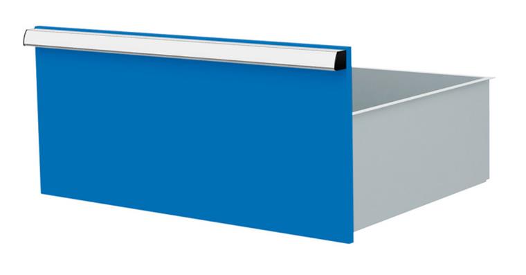 Lizzard Schublade Vollauszug 80kg Tragkraft, B600x450mm, Front 300mm, RAL 5012