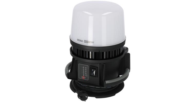Professional Multi Battery LED 360° Hybrid Baustrahler 12050 MH, 12000lm, IP54