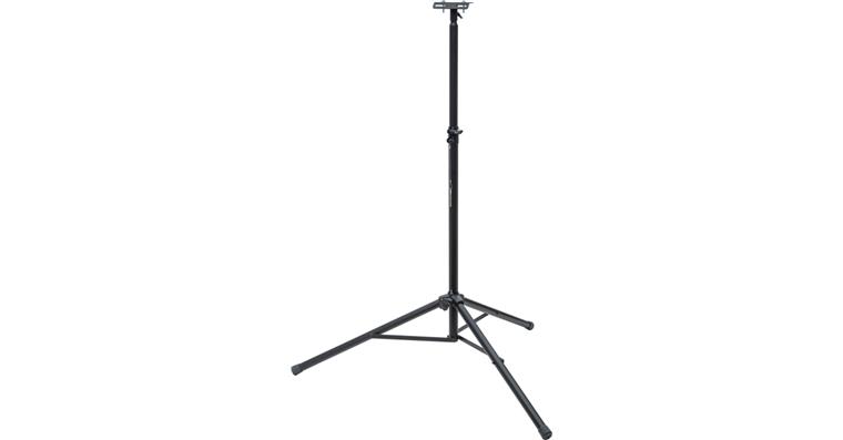 1088065101 Bau Teleskop Stativ ST 200 schwarz mit Querträger
