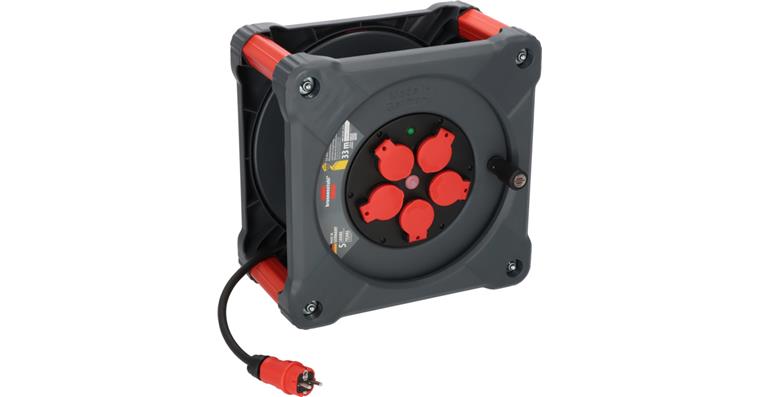 1088202402 Professional Baustellen-Kabeltrommel KA 3200 5 IP44, 33m H07RN-F 3G2,5