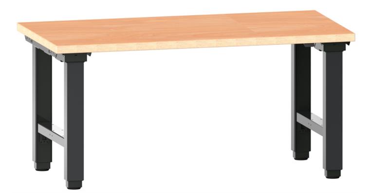 1082042212 Arbeitstisch Quattro komplett 2000x750x715-1215 mm