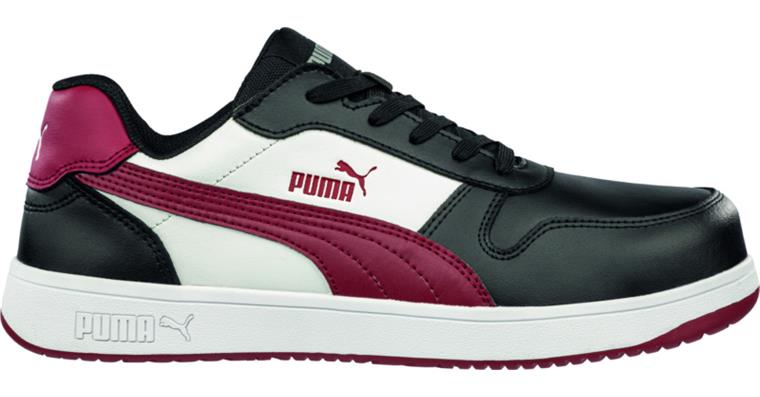 Sicherheits-Halbschuh Frontcourt black/white/red S3L Gr. 44