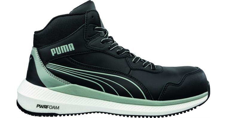 Sicherheits-Stiefel Zoom Black Mid S3S Gr. 48
